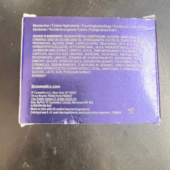 IT Cosmetics Confidence Your Beauty Sleep Skin Transform Pillow Cream 4 … - Picture 3 of 6